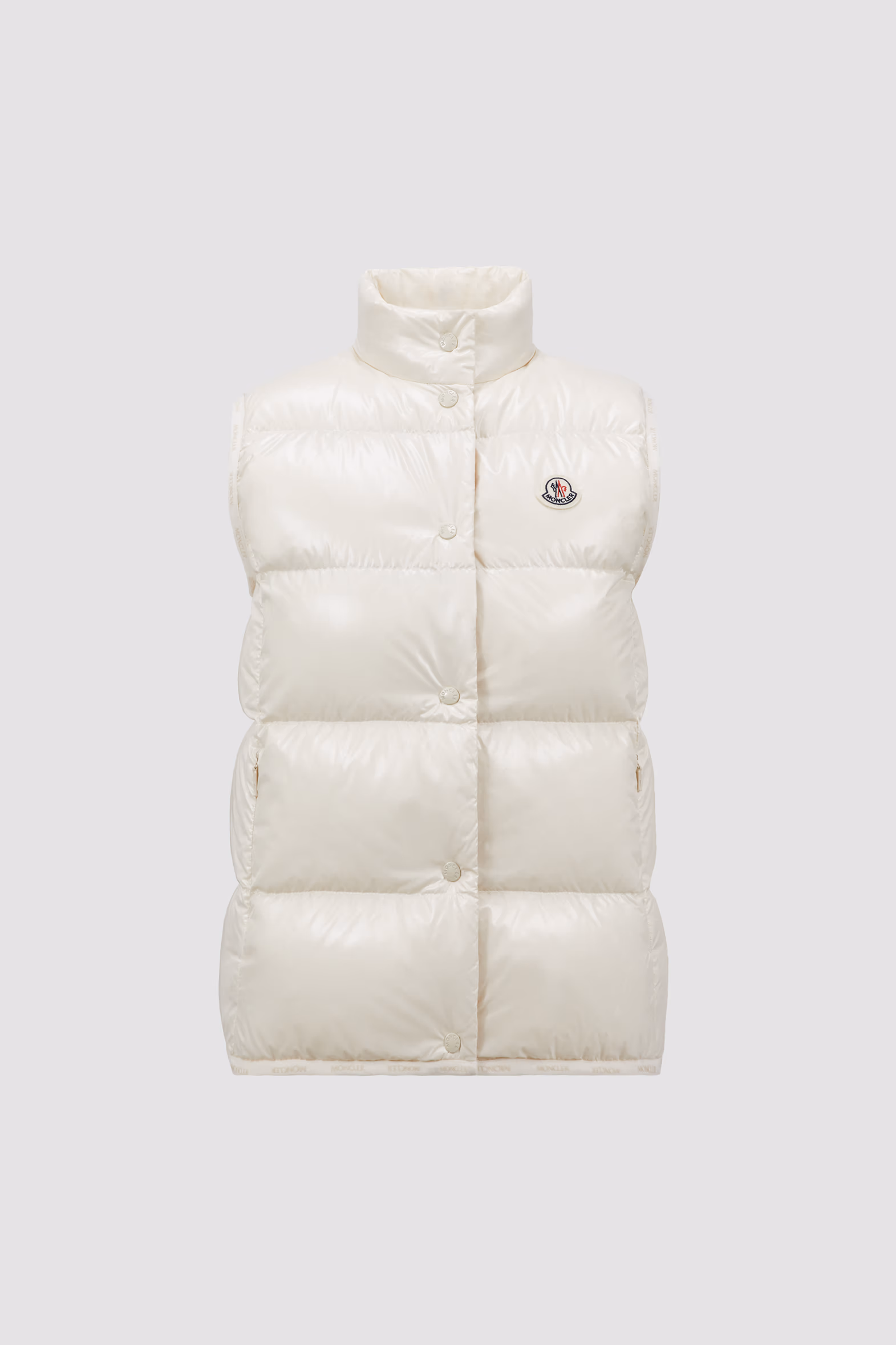 Chaleco plumífero Badia Mujer Blanco Moncler 2